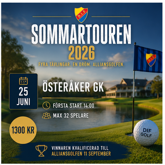 Sommartouren - Tävling 2 - 25 juni på Österåker GK